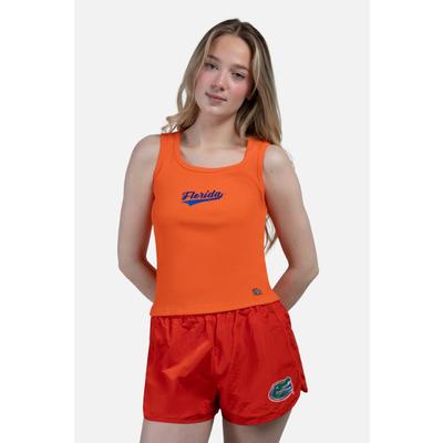 Florida Hype And Vice Embroidered Script MVP Tank ORANGE