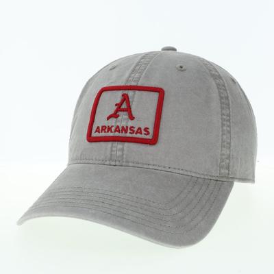 Arkansas Legacy Box Logo Twill Adjustable Hat