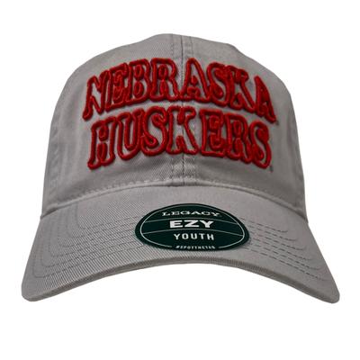 Nebraska Legacy YOUTH Outline Relaxed Twill Hat
