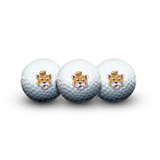  Lsu Wincraft 3 Piece Golf Ball Set