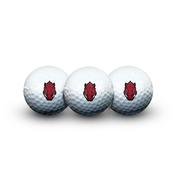  Arkansas Wincraft 3 Piece Golf Ball Set
