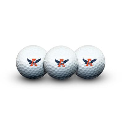 Auburn Wincraft 3 Piece Golf Ball Set