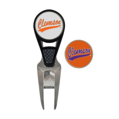Clemson Wincraft Ball Marker Repair Tool