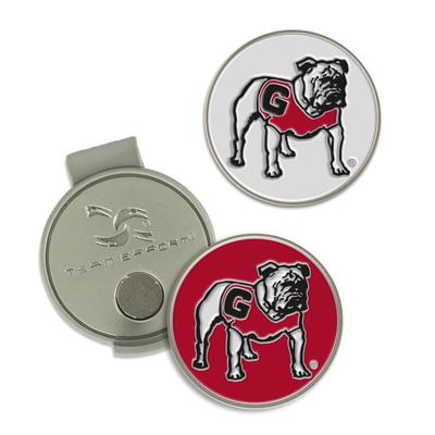 Georgia Wincraft Hat Clip and Ball Marker Set