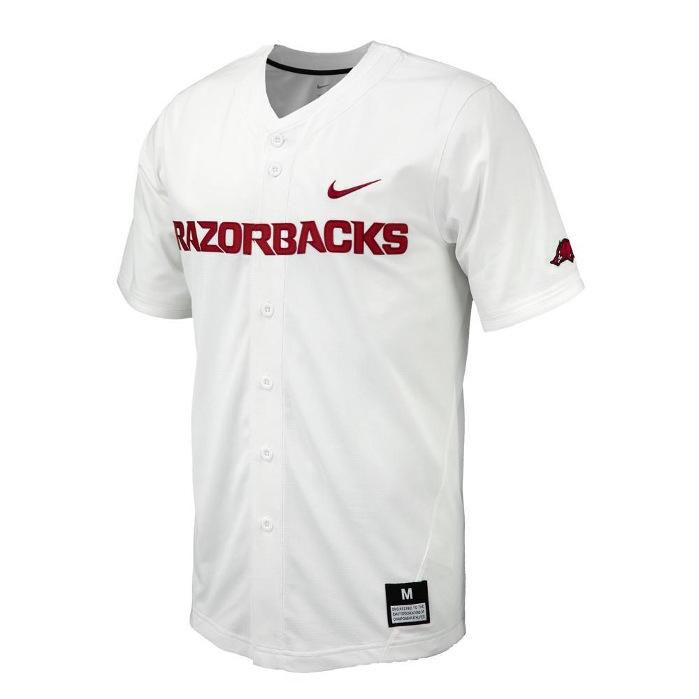 Razorbacks | Arkansas Nike Replica Baseball Jersey | Alumni Hall