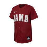  Alabama Nike Youth Replica Baseball Jersey