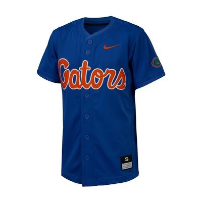 Florida Nike YOUTH Replica Baseball Jersey