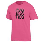  Florida Champion Pink Gymnastics Stack Tee