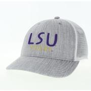  Lsu Legacy Youth Stacked Wordmark Mid- Pro Structured Hat