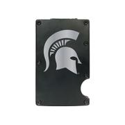  Michigan State Timeless Etchings Aluminum Wallet