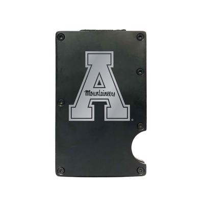 App State Timeless Etchings Aluminum Wallet