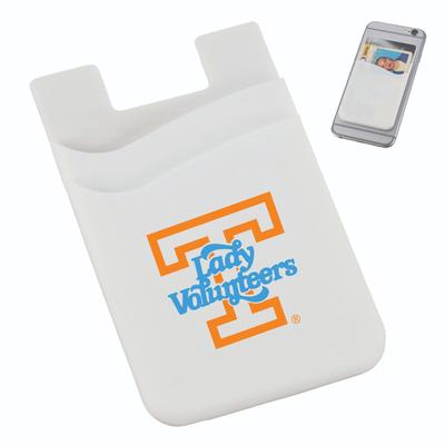 Tennessee Lady Vols Dual Pocket Silicone Phone Wallet