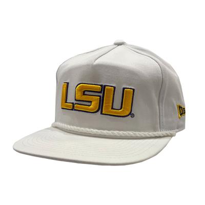 LSU New Era Golfer Rope Trucker Hat