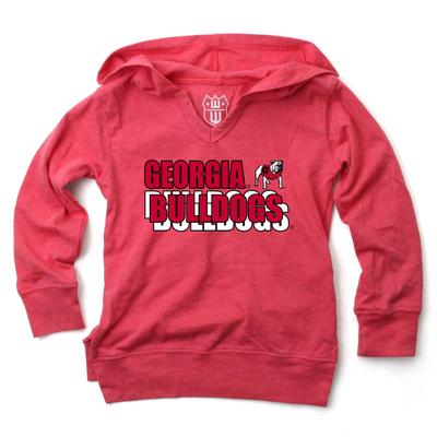 Georgia Wes and Willy Kids Burnout Hoodie