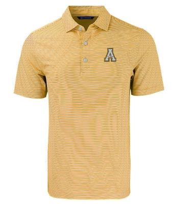 App State Cutter & Buck Eco Forge Double Stripe Polo