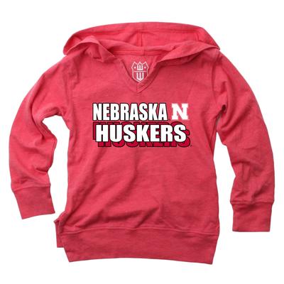 Nebraska Wes and Willy YOUTH Burnout Hoodie