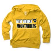  West Virginia Wes And Willy Kids Burnout Hoodie
