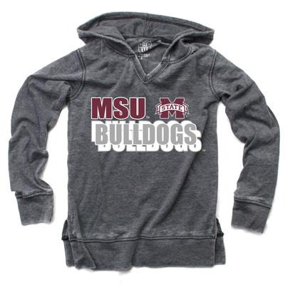 Mississippi State Wes and Willy YOUTH Burnout Hoodie