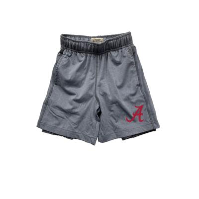 Alabama Wes and Willy YOUTH 2 in 1 with Leg Print Short