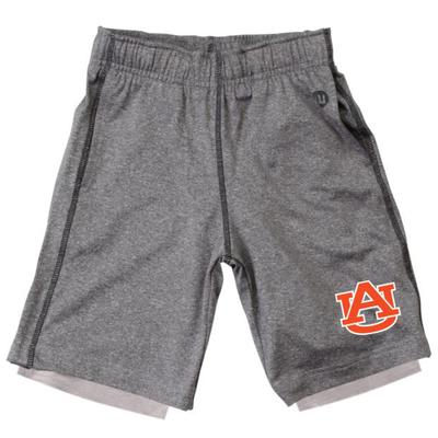 Auburn Wes and Willy YOUTH 2 in 1 with Leg Print Short