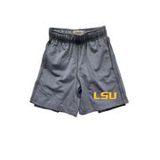  Lsu Wes And Willy Kids 2 In 1 With Leg Print Short