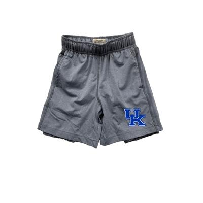 Kentucky Wes and Willy Kids 2 in 1 with Leg Print Short
