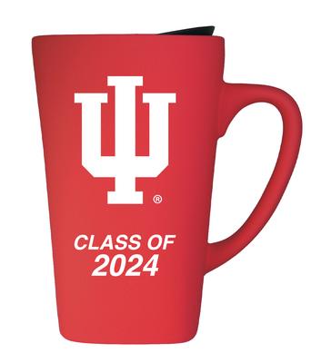 Indiana Class of 2024 16 oz Ceramic Travel Mug 