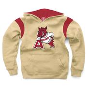  Arkansas Wes And Willy Vault Youth Fleece Hoodie