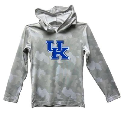 Kentucky Wes and Willy YOUTH Camo Beach Hoodie