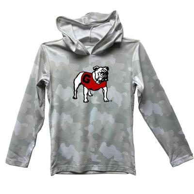 Georgia Wes and Willy YOUTH Camo Beach Hoodie