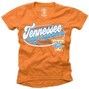  Tennessee Wes And Willy Lady Vols Youth Blend Slub Tee