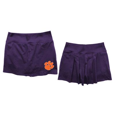 Clemson Wes and Willy YOUTH Skort