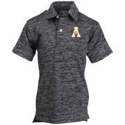  App State Wes And Willy Youth Cloudy Yarn Polo