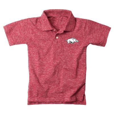 Arkansas Wes and Willy Kids Cloudy Yarn Polo