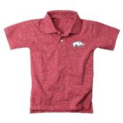  Arkansas Wes And Willy Kids Cloudy Yarn Polo