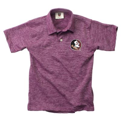 Florida State Wes and Willy Toddler Cloudy Yarn Polo