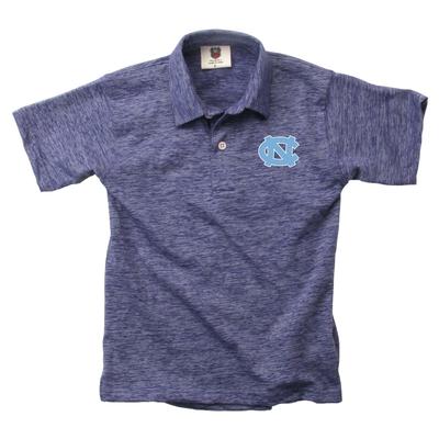UNC Wes and Willy Kids Cloudy Yarn Polo