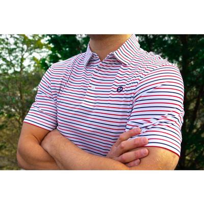 Volunteer Traditions Tristar Reese Stripe Polo