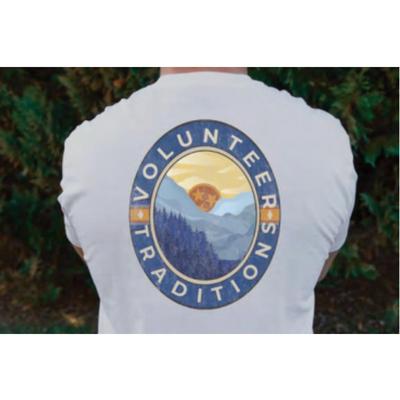 Volunteer Traditions Oval Mountains Pocket Tee