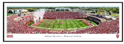 Indiana Hoosiers Football Memorial Stadium Framed 13.5