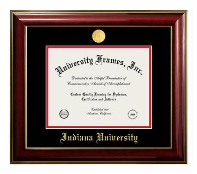Indiana University Classic Diploma Frame