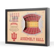  Indiana 25- Layer 3d Simon Skjodt Assembly Hall View Wall Art