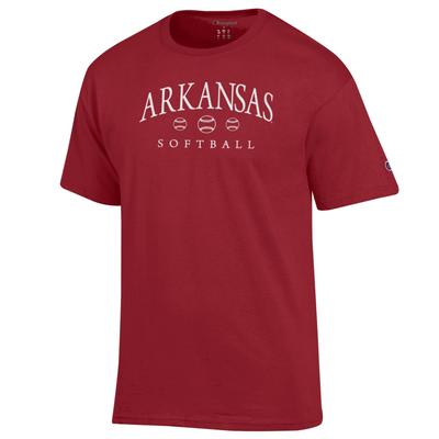 Arkansas Champion Arch Softball Tee