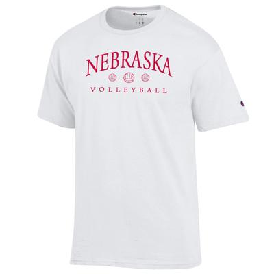Nebraska Champion Women's Arch Volleyball Tee