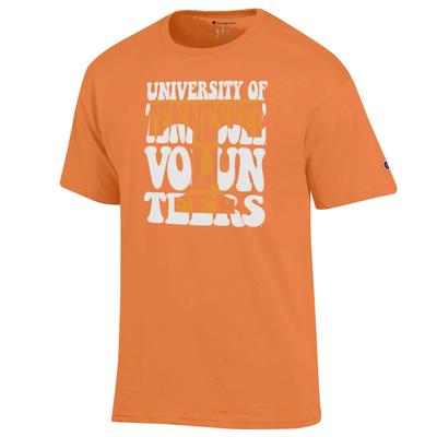 Tennessee Champion Women's Team Stack Over Logo Tee