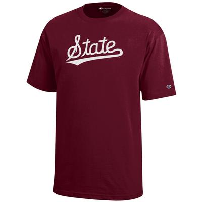 Mississippi State Champion YOUTH Script State Tee