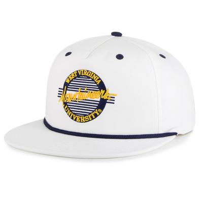 West Virginia The Game 5 Panel Rope Snapback Hat