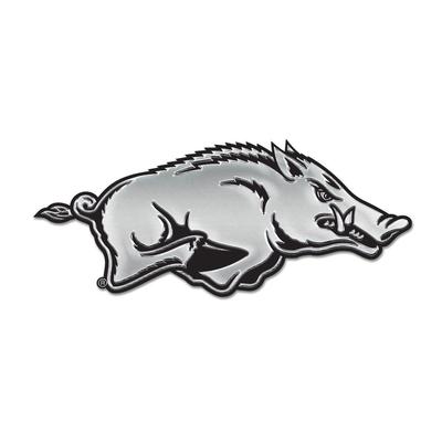 Arkansas Wincraft Chrome Emblem