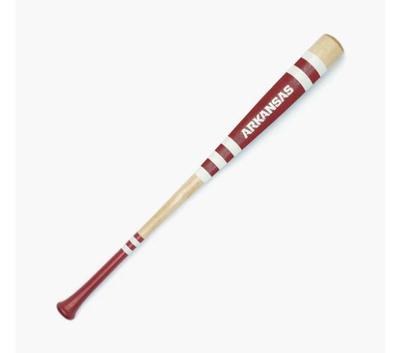 Arkansas Wordmark Baseball Bat