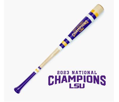 LSU Mitchell 2023 College World Series National Champs Baseball Bat
